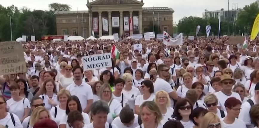 Węgry: protest pielęgniarek