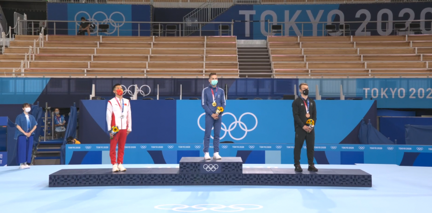 Tokio 2020 - Gimnastyka-trampolina: złoto niespodziewanie dla Litwinowicza!