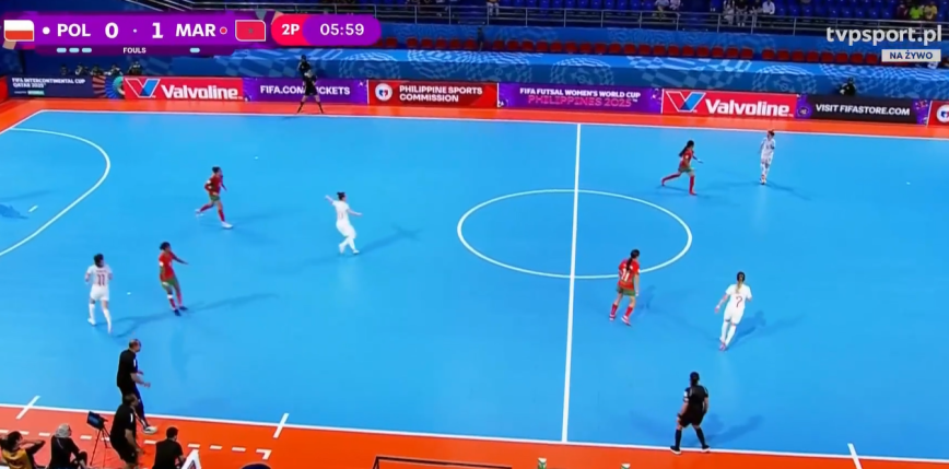 Futsal: Polka potknęła się na piłce, odpadamy z Mistrzostw Świata