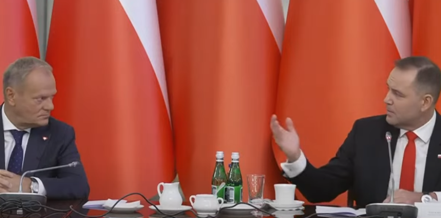 Rada Gabinetowa z udziałem prezydenta i premiera. Spór o programy i wydatki państwa