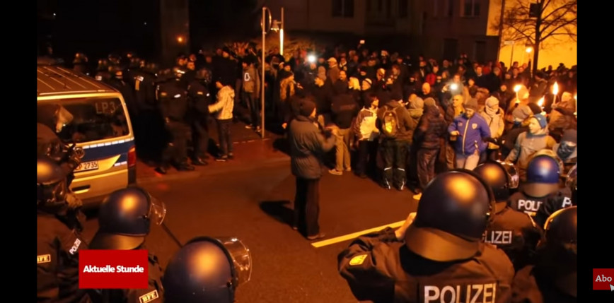 Niemcy: protesty przeciwko obostrzeniom