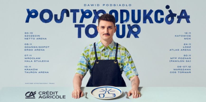 „POST PRODUKCJA TOUR" - Dawid Podsiadło ogłasza jesienną trasę koncertową!