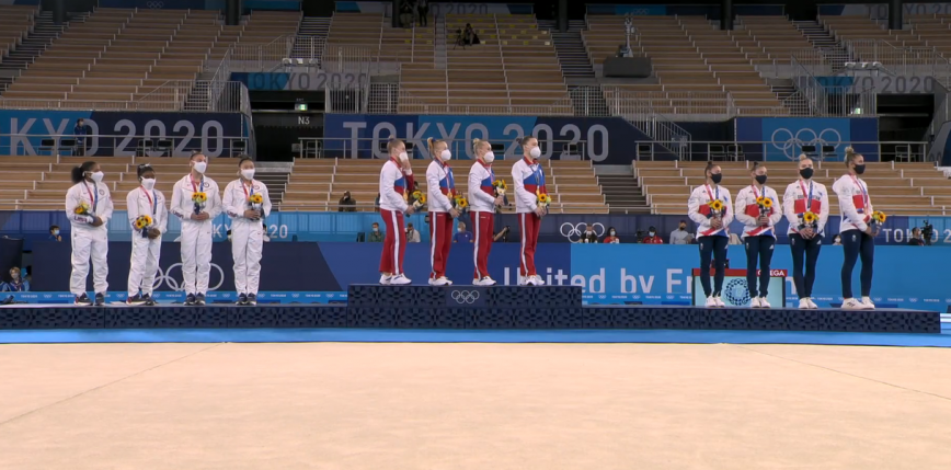 Tokio 2020 - Gimnastyka sportowa: złote Rosjanki, USA bez Biles ze srebrem!
