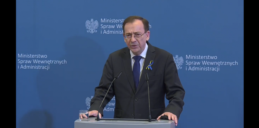 Kamiński: "Polska będzie bezpiecznym schronieniem dla uchodźców z Ukrainy"