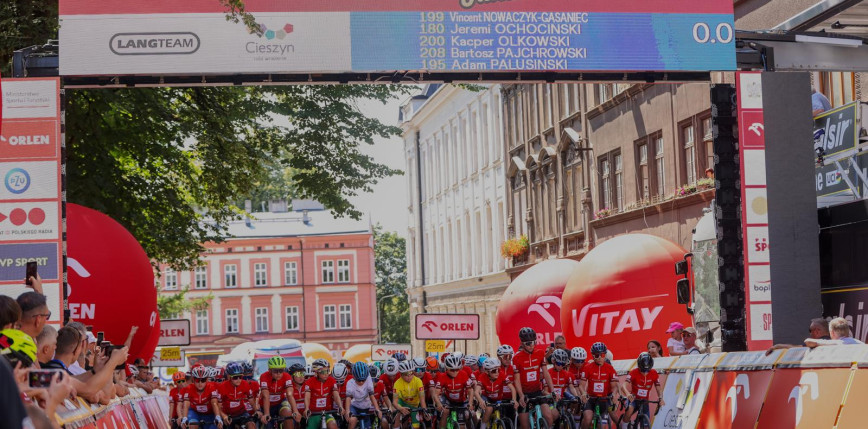 Młodzi kolarze w akcji. Tour de Pologne Junior zakończony finałem w Cieszynie