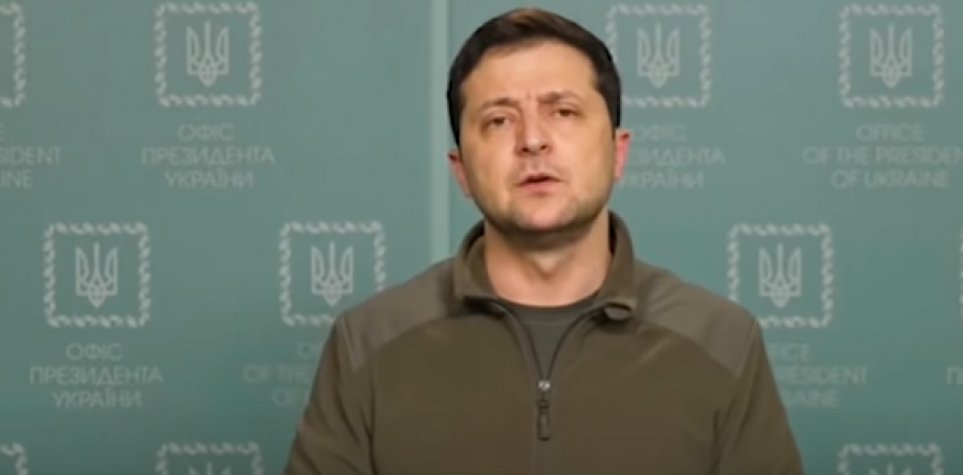 W. Zełenski w polskim Sejmie: "Gdy jest ktoś, kto bije jak bydlę, trzeba mieć kogoś, na kogo można liczyć"